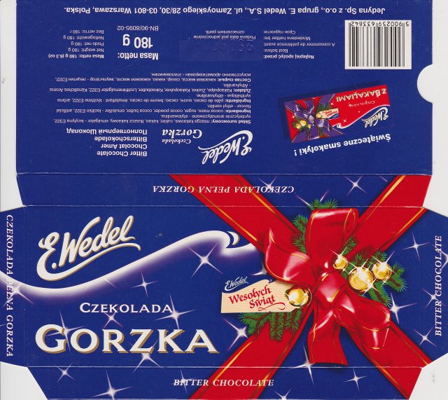 Wedel poziom srednie 3_4 gorzka swiateczna BN _x_