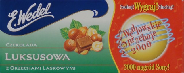 Wedel poziom srednie 4 luksusowa zielona z orzechami laskowymi przeboje_cr
