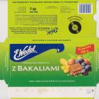 Wedel poziom srednie 4 mleczna z bakaliami nowosc 180g
