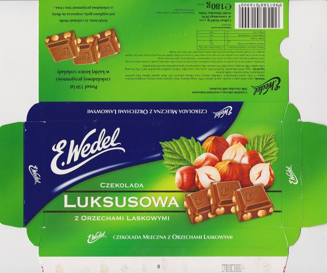 Wedel poziom srednie 7 wstazka luksusowa z orzechami laskowymi_cr