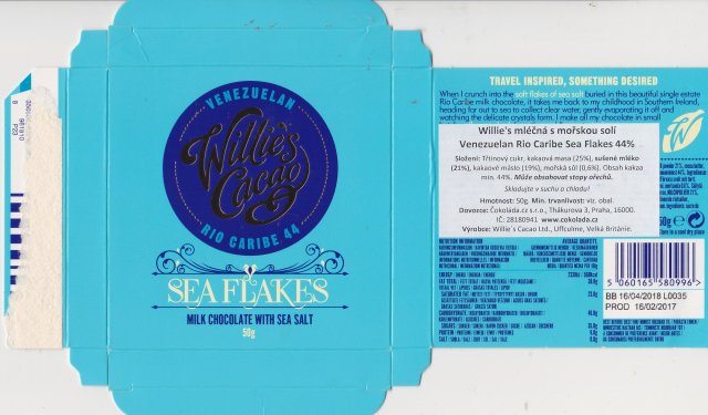 Willies venezuelan rio caribe 44 seaflakes