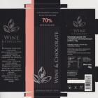 Wine & Chocolate gorzka 70 z dodatkiwm karmelizowanych pÅatkÃ³w rÃ³Å¼y