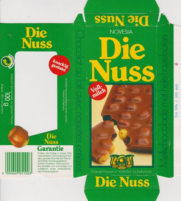 Novesia Die Nuss vollmilch_cr