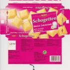 Schogetten Trumpf male 8 Weisse Schokolade White chocolate Chocolat blanc